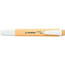 Stabilo Swing Cool Pastel Highlighter - Flat Body - Chisel Tip - Line Width between 1 and 4mm - Water-Based Ink - Anti-Dry-Out