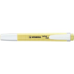 Stabilo Swing Cool Pastel Marcador Fluorescente - Corpo Plano - Ponta Biselada - Traço entre 1 e 4mm - Tinta com Base de Água
