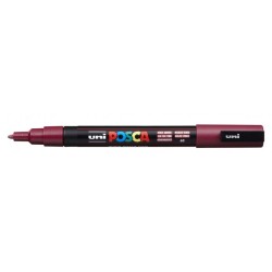 Posca PC-3M Marqueur Peinture - Pointe Conique en Polyester 0.9-1.3mm - Encre à Base d'Eau - Résistant à la Lumière - Non