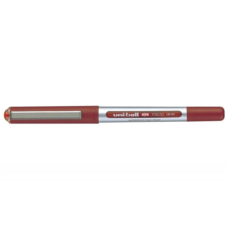 Uni-ball Eye Micro UB-150 Stylo à Encre Liquide - Pointe Bille 0.5mm - Encre Résistante à l'Eau et à la Lumière - Système de