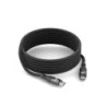 Energy Sistem Magnet Roll Cable USB-C 2.0 - Hasta 60W y 480Mbps - Compatible con PowerDelivery - Recubierto con PVC y Algodon