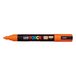 Posca PC-5M Paint Marker - Polyester Tip 1.8-2.5mm - Water-Based Ink - Light Resistant - Orange