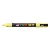 Posca PC-3M Marcador de Pintura - Ponta Cónica 0.9-1.3mm - Tinta à Base de Água - Resistente à Luz - Cor Amarelo Sol