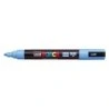 Posca PC-5M Paint Marker - Polyester Tip 1.8-2.5mm - Water-Based Ink - Light Resistant - Non-Permanent - Sky Blue