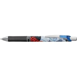 Pentel Energel Esferográfica de Tinta Gel Retrátil 0.7mm - Traço 0.35mm - Recarregável - Pega Antiderrapante - Tinta de Cor