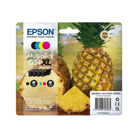 Epson 604XL Pack de 4 Cartouches d'Encre Originales - C13T10H64010