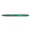 Pilot Frixion Clicker Stylo Gel Effaçable Rétractable - Pointe Bille 0.7mm - Tracé 0.4mm - Grip Ergonomique - Couleur Vert