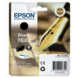 Epson T1631 Noir Cartouche d'encre Original - C13T16314012