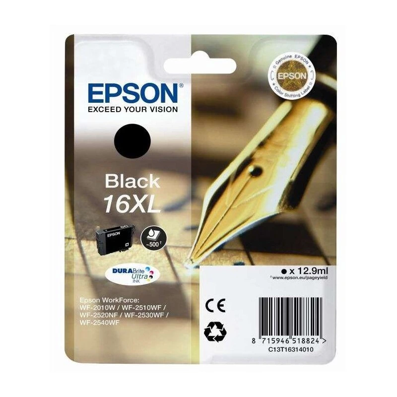 Epson T1631 Tinteiro Preto Original - C13T16314012