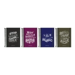Oxford Be Inspired Spiral-Bound School Diary - Spanish - Extra-Hard Cover - Octavo Format - Day Per Page - Assorted Colours