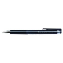 Pilot Esferográfica de Gel Synergy Point Retrátil - Recarregável - Ponta Fina 0,5mm - Traço 0,25mm - Cor Preto