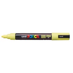 Posca PC-5M Paint Marker - Polyester Tip 1.8-2.5mm - Water-Based Ink - Light Resistant - Sun Yellow