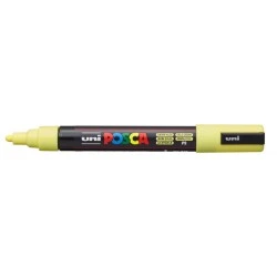 Posca PC-5M Paint Marker - Polyester Tip 1.8-2.5mm - Water-Based Ink - Light Resistant - Sun Yellow