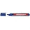 Edding 300 Permanent Marker - Bullet Tip - Line Width between 1.5 and 3 mm - Almost Odourless Ink - Cap with Clip - Fast Drying