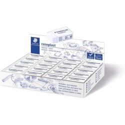 Staedtler Rasoplast 526 B40 Eraser - High-Quality Erasing - Minimal Residue - White