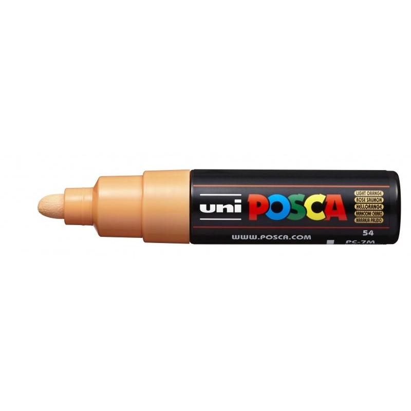 Posca PC-7M Marqueur Peinture - Pointe Ogive 4.5-5.5mm - Encre à Base d'Eau - Résistant à la Lumière - Non Permanent - Couleur