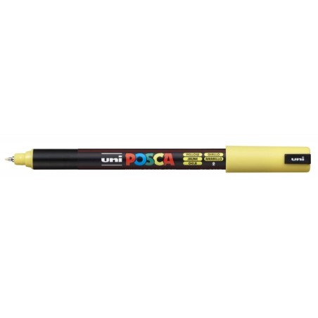 Posca PC-1MR Marqueur de Peinture - Pointe Roller en Fibre 0.7mm - Ligne Extra-Fine - Encre Pigmentée à Base d'Eau - Résistant
