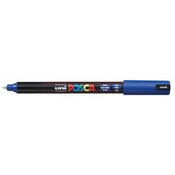 Posca PC-1MR Marcador de Pintura - Ponta Roller de Fibra 0,7mm - Linha Extrafina - Tinta Pigmentada à Base de Água - Resistente