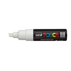 Posca PC-8K Paint Marker - 8mm Bevelled Acrylic Tip - Water-Based Ink - Non-Permanent - Light Resistant - Ideal for Signage and