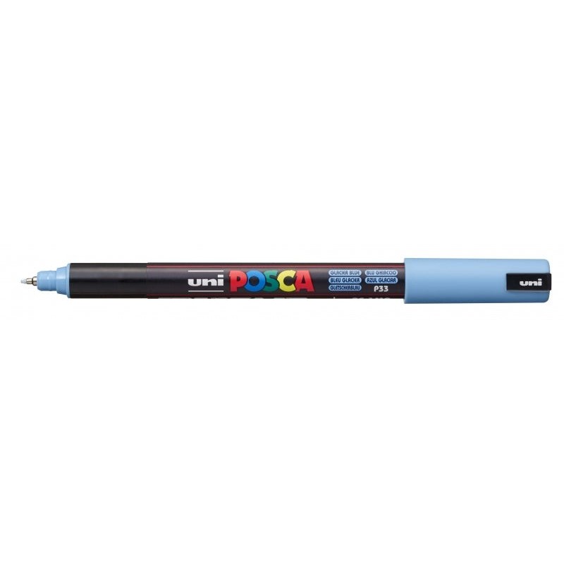Posca PC-1MR Marqueur de Peinture - Pointe Roller en Fibre 0.7mm - Encre Pigmentée à Base d'Eau - Résistant à la Lumière
