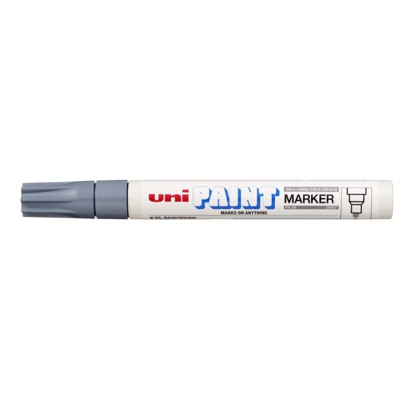 Uni-ball PX-20 Paint Marker - Marqueur Peinture - Pointe Acrylique Ogive 2.2-2.8mm - Permanent sur Toutes les Surfaces