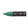 Posca PC-8K Water-Based Paint Marker - Acrylic Chisel Tip 8mm - Broad Line - Light Resistant - Green