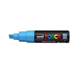 Posca PC-8K Marcador de Pintura - Ponta Biselada Acrílica 8mm - Tinta à Base de Água - Resistente à Luz - Não Permanente - Cor