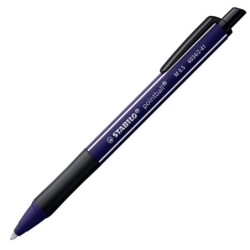 Stabilo Pointball Naturecolors Wildflower Retractable Ballpoint Pen - 0.5mm Line - Made with 87% Bioplastic - Non-Slip Grip