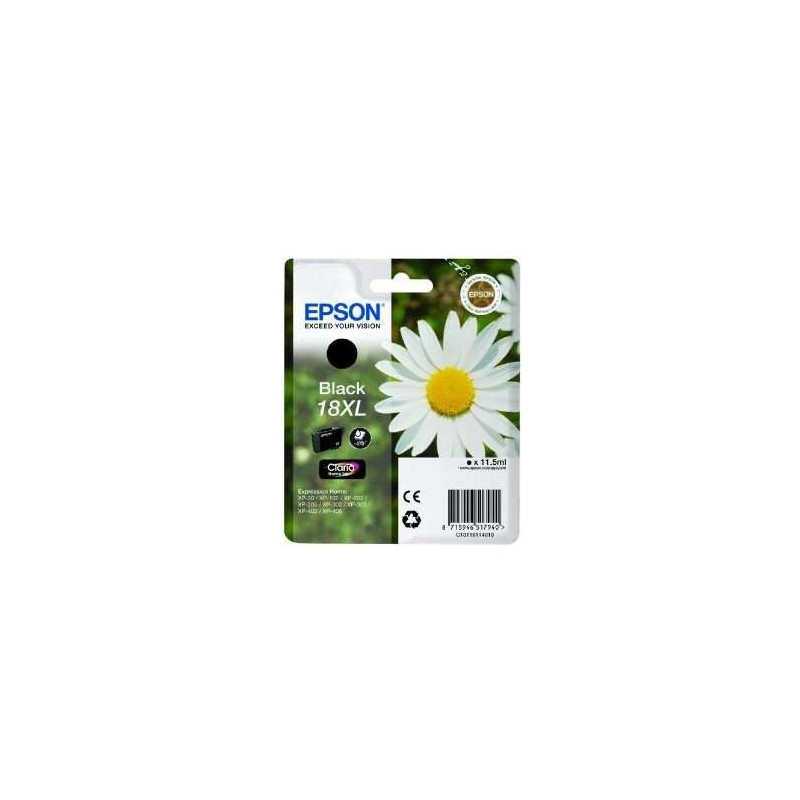 Epson T1811 (18XL) Tinteiro Preto Original - C13T18114012