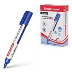 Erichkrause Liquid LW-600 Marqueur pour Tableau Blanc - Encre Liquide à Base d'Alcool - Pointe en Forme d'Ogive - Largeur de