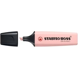 Stabilo Boss Naturecolors Wildflower Edition Surligneur Fluorescent - Tracé entre 2 et 5mm - Encre à Base d'Eau - Couleur Rose