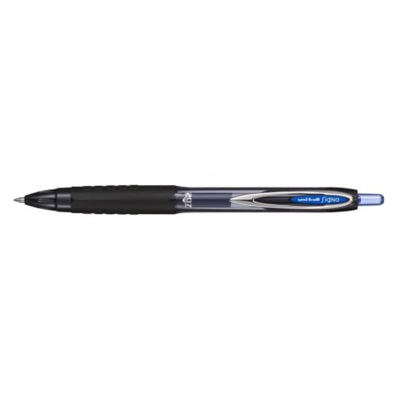 Uni-ball UMN-207E Roller Signo - Pointe Bille 0.7mm - Grip en Caoutchouc Anti-Fatigue - Encre Pigmentée Résistante à la Lumière
