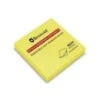 Bismark Pad of 100 Adhesive Notes 76x76mm - Colour Neon Yellow