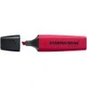 Stabilo Boss Naturecolors Wildflower Edition Surligneur Fluorescent - Tracé entre 2 et 5mm - Encre à Base d'Eau - Couleur Rouge