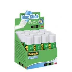 Scotch Baton de Colle Adhesif Solide de 40gr - Couleur Transparent