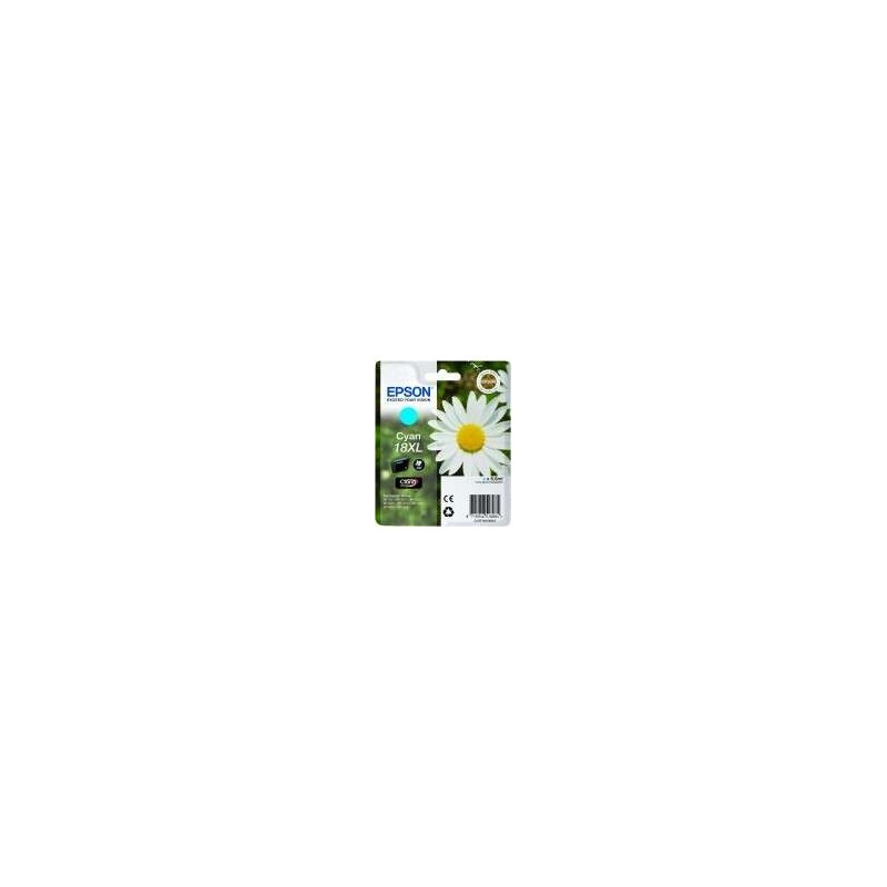 Epson T1812 (18XL) Cyan Ink Cartridge Original - C13T18124012