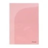 Dohe Double Folder with Two Internal Pockets - A4 Size - Made of Translucent Polypropylene - Inner Pockets for Card and CD