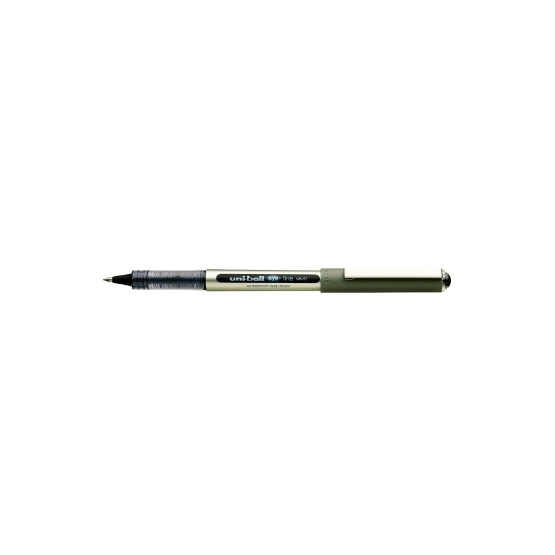 Uni-ball Eye Fine UB-157E Stylo à Encre Liquide - Pointe Bille 0.7mm - Encre Résistante à l'Eau et à la Lumière - Système de