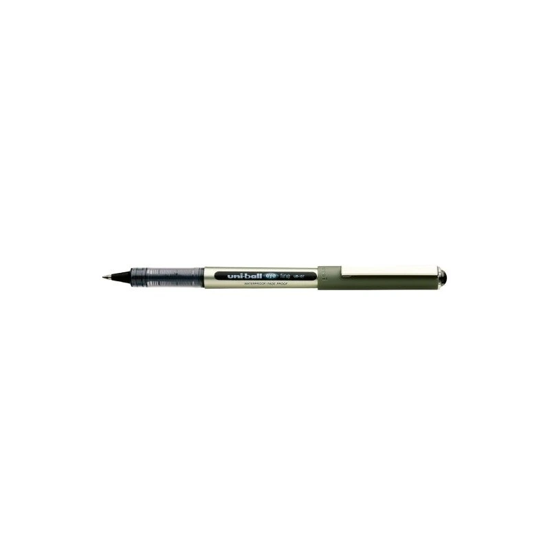 Uni-ball Eye Fine UB-157E Stylo à Encre Liquide - Pointe Bille 0.7mm - Encre Résistante à l'Eau et à la Lumière - Système de