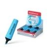 Erichkrause Visioline V-12 Surligneur Fluorescent - Pointe Biseautee - Encre a Base d'Eau - Couleur Bleu