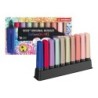 Stabilo Boss Naturecolors Pack of 10 Highlighters with Desk Stand - Includes the 4 New Wildflower Colours - Line Width between