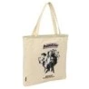 Safta K-Pop Demon Hunters Star Tote Bag Sac en Tissu - Fermeture Eclair - Poche Interieure - Poignees - 36x38x6.5cm - Coloris