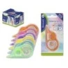 Bismark Correction Tape 5mm x 12m - Assorted Pastel Colours