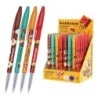 ErichKrause Stick Cheat Meal Display with 48 Capped Ballpoint Pens - Assorted Models - 0.26mm Line Width - Low Viscosity Ink