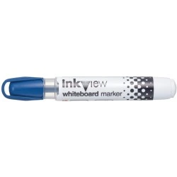 Uni-ball PWB-202 Inkview Marcador de Pizarra Blanca - Punta Conica 1.8-2.2mm - Zona Transparente para Nivel de Tinta