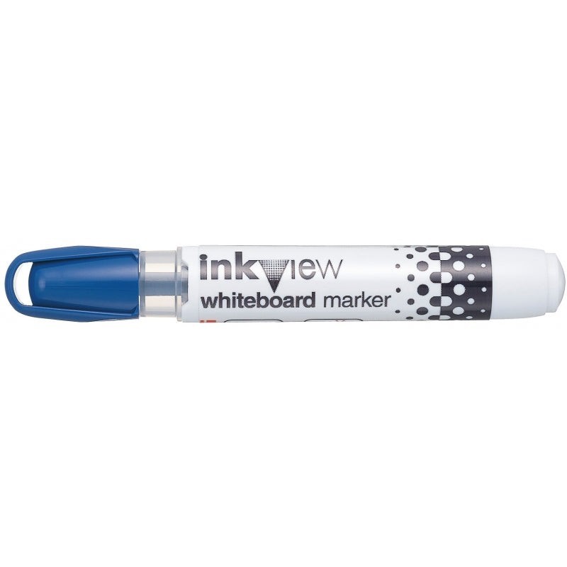 Uni-ball PWB-202 Inkview Marcador de Quadro Branco - Ponta Cónica 1,8-2,2mm - Zona Transparente para Nível de Tinta - Escrita