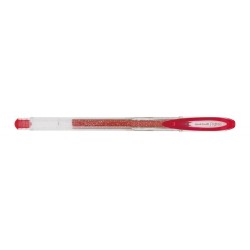 Uni-ball Signo Sparkling UM-120SP Gel Pen - 1mm Ball Point - Pigmented Ink Resistant to Water and Light - Glitter Effect - Red