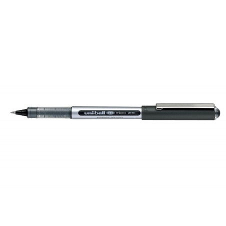 Uni-ball Eye Micro UB-150 Liquid Ink Pen - Ball Tip 0.5mm - Water and Light Resistant Ink - Ink Control System - Black