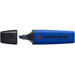 Stabilo Boss Naturecolors Wildflower Edition Surligneur Fluorescent - Tracé entre 2 et 5mm - Encre à Base d'Eau - Couleur Bleu