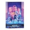 Safta K-Pop Demon Hunters Stapled Notebook - A4 Format - 5x5mm Squares - Rounded Corners - 20.5x29.7cm - Multicolour